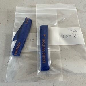 Louis Vuitton Blue and Orange Ribbon Set  A1